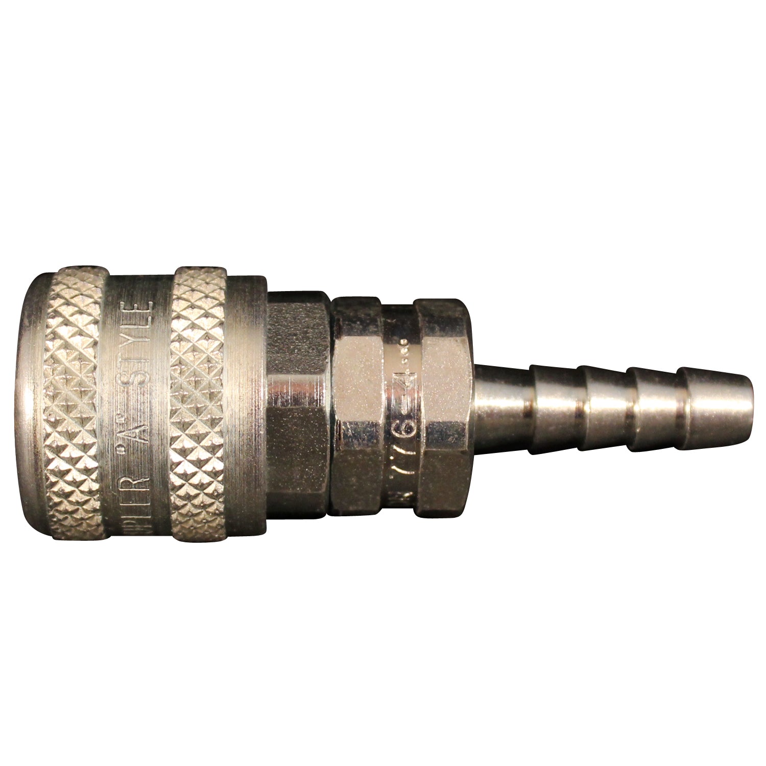 A-Style Coupler, Steel Air Tool Fitting, 1/4