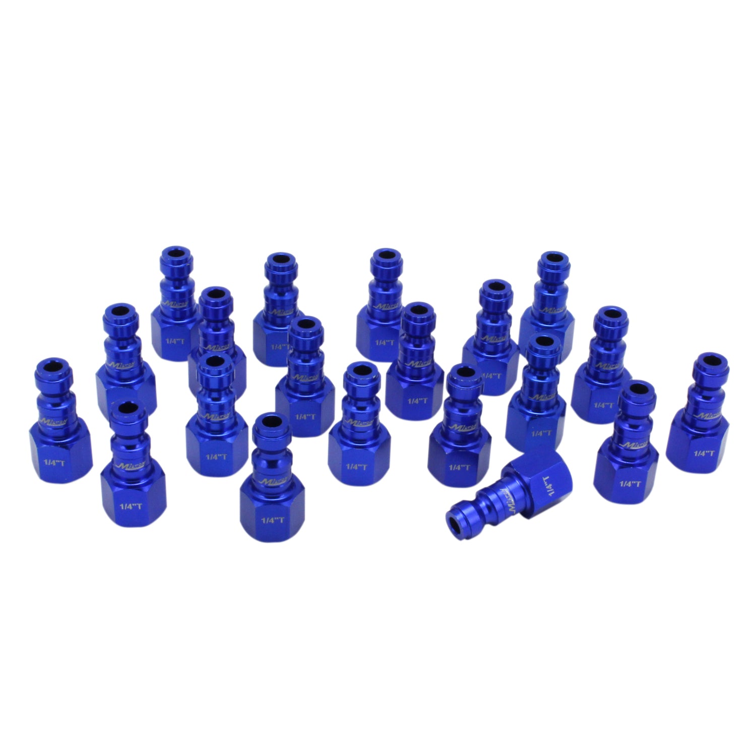 COLORFIT® Plugs (T-Style, Blue) - 1/4