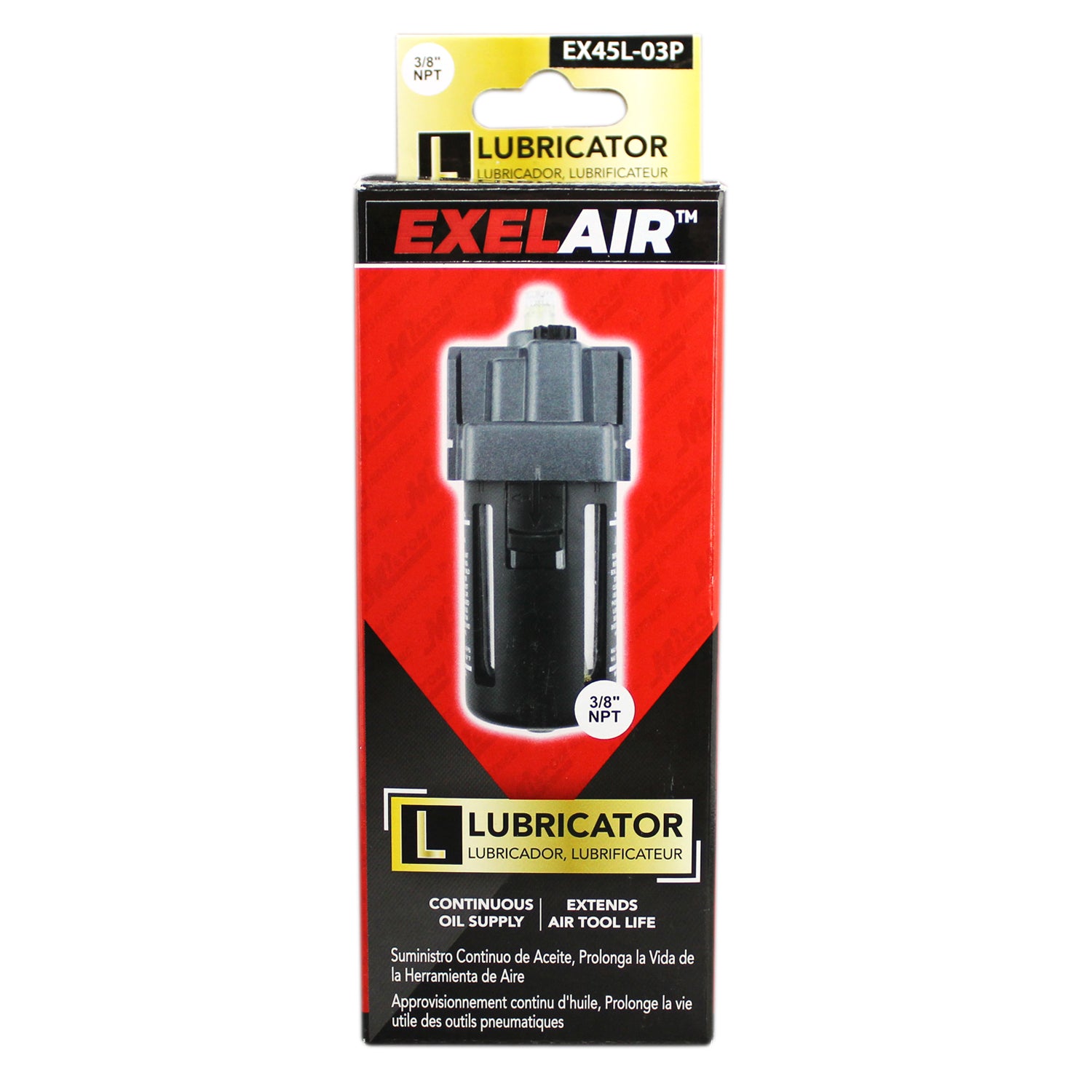 EXELAIR® FRL Air Lubricator, 3/8