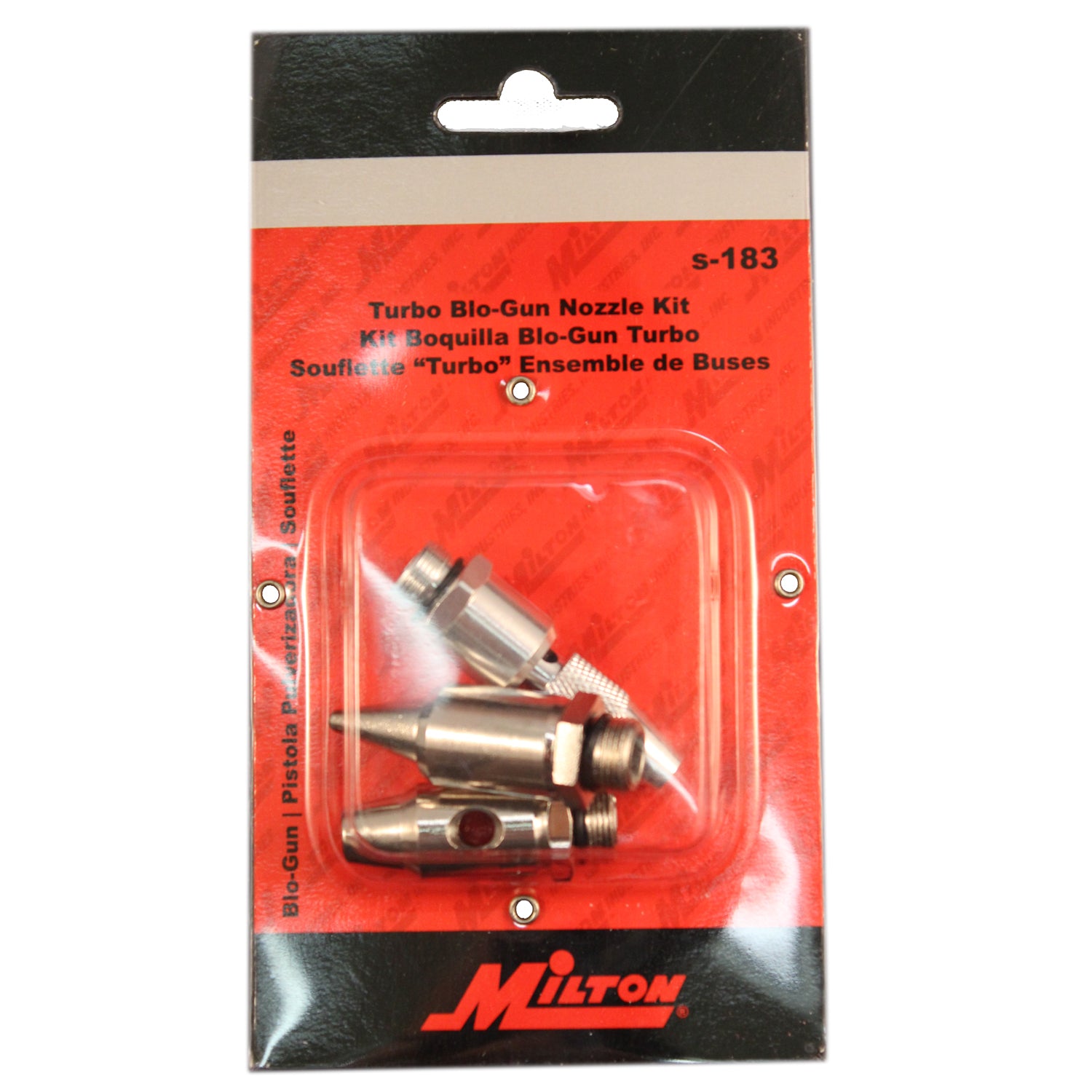 Turbo Blow Gun Nozzle Kit (3-Piece)