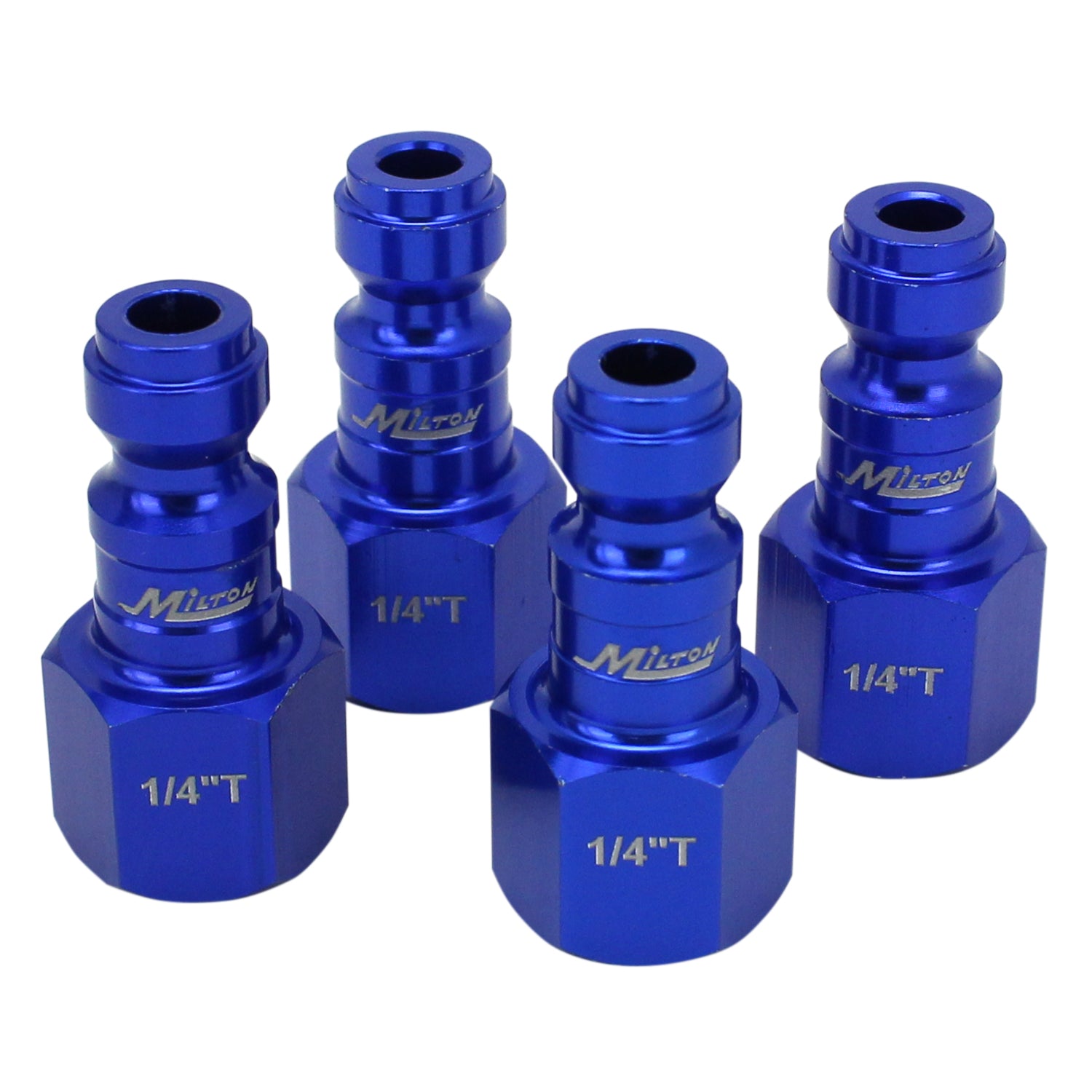 COLORFIT® Coupler & Plug Kit - (T-Style, Blue) - 1/4