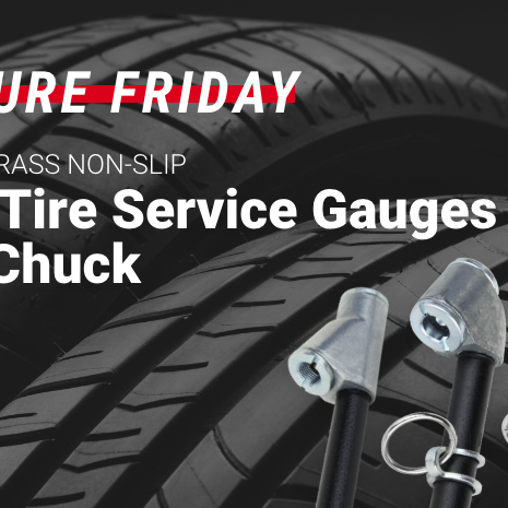 Feature Friday: Black Tire Service Gauges & Air Chuck