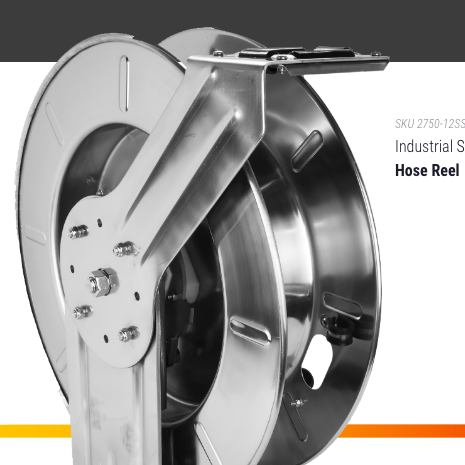 Meet the Milton® Industrial Stainless Steel Reel (2750-12SS)