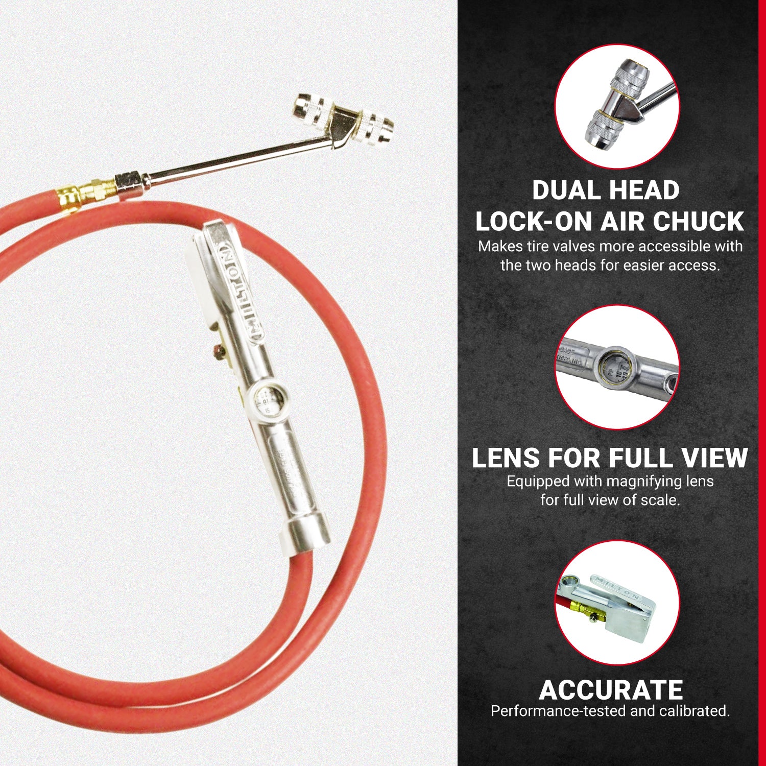 Brass Portable Open Flow Lock In Tire Inflator Chuck Tire Valve Inflation Hose Adapter Tire Chuck Air Compressor Hose Chuck - Foto 5