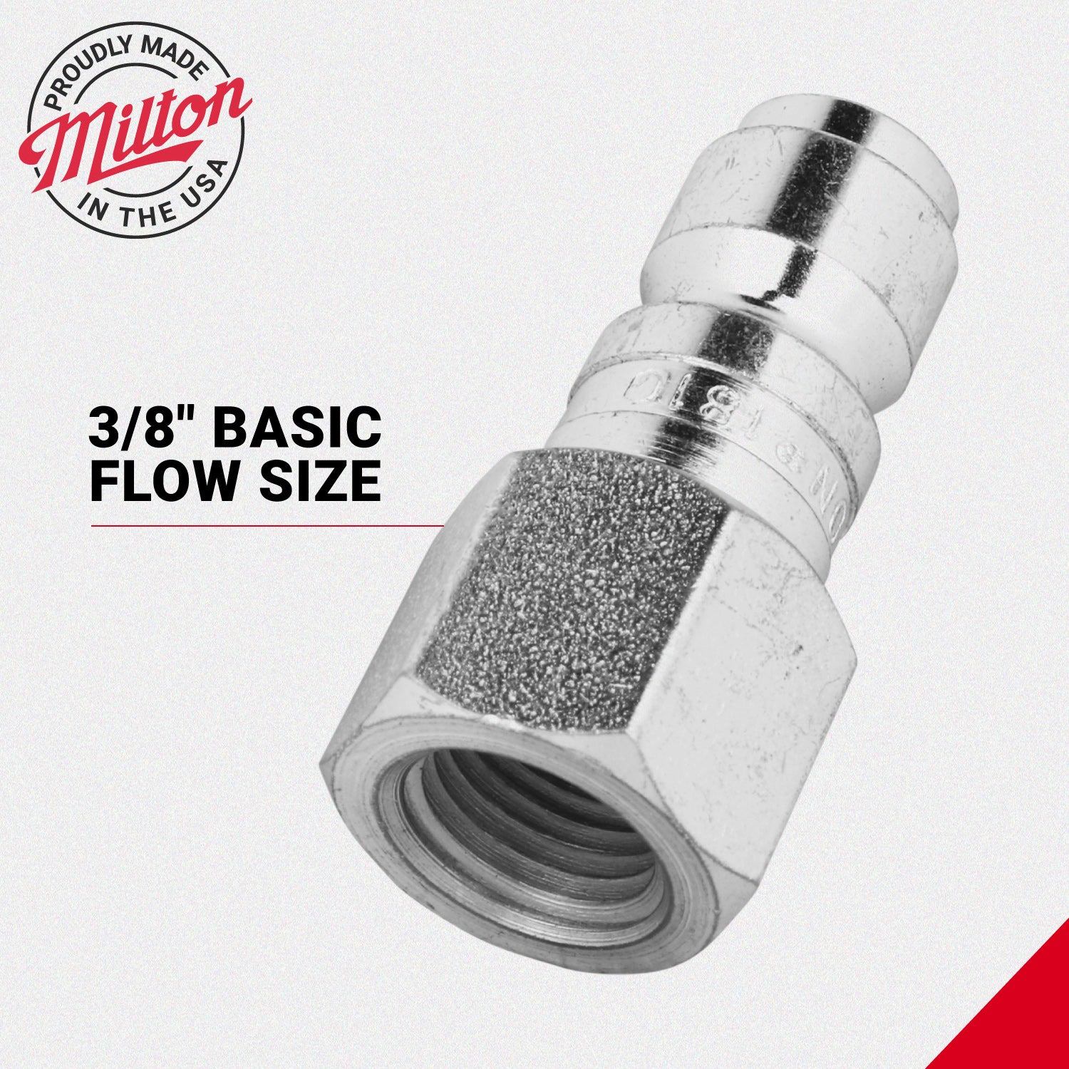 Light Bulbs 1-4 Bulbs Milton 1810 1/4 Industrial Interchange Female Air Plug - P-Style Connector Milton 1810 1/4 Female Plug P-style Adapter Light Bulbs 1-4 Bulbs Milton 1810 1/4 Industrial Interchange Female Air Plug - P-Style Connector Milton 1810 1/4 Female Plug P-style Adapter