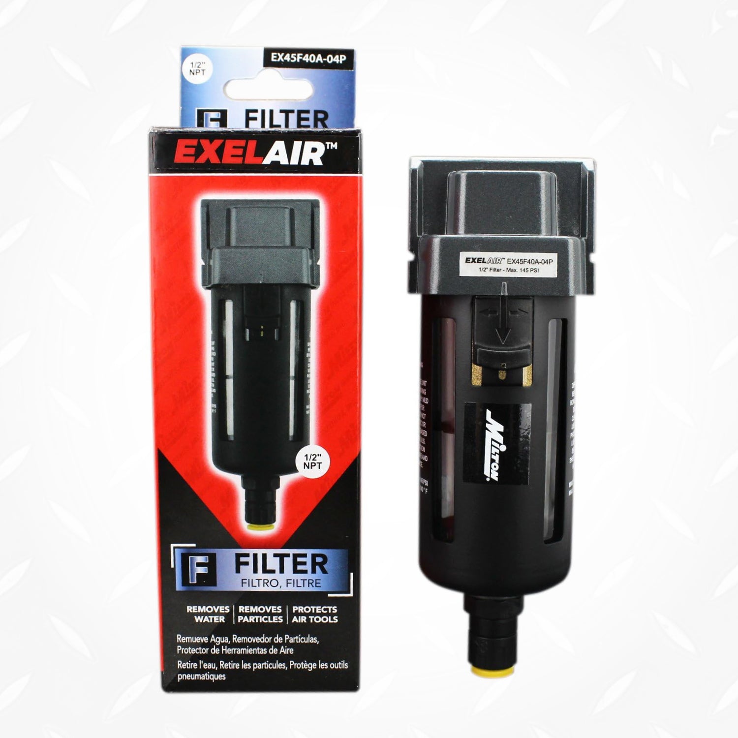 EXELAIR® FRL Air Filter, 1/2