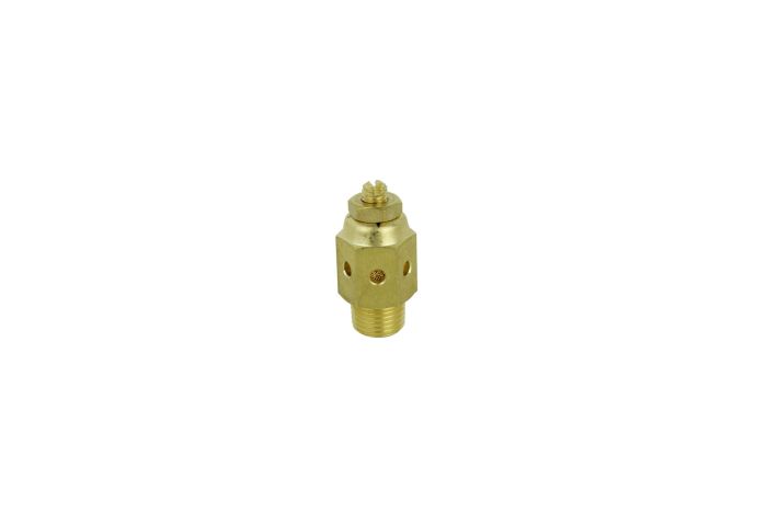 Speed Control Exhaust Muffler, 1/8” MNPT - 40 Micron Sintered Bronze Silencer/Diffuse Air & Noise Reducer