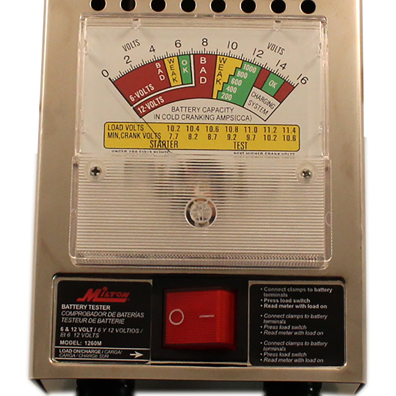 100 AMP Battery Tester for 6/12V Batteries