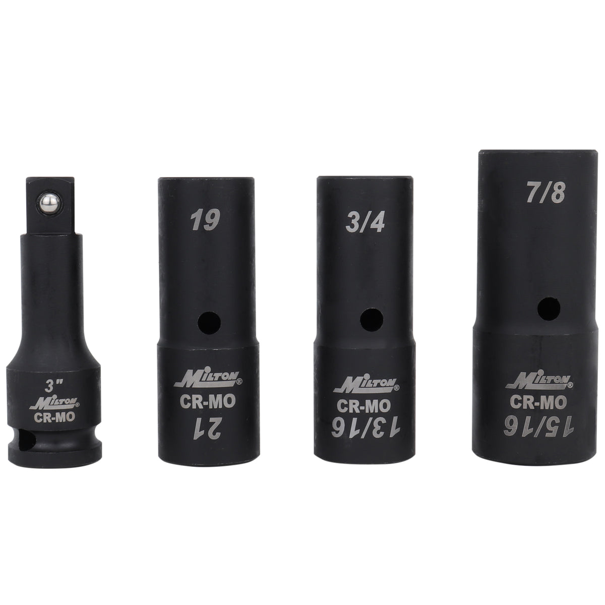 1300-SS-10 - 1/2 Dr. Deep Thin Wall Flip Socket Set, 4 pcs