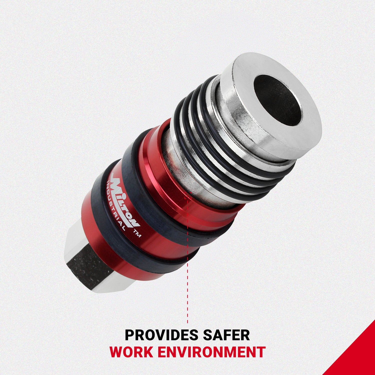 G-Style Universal Safety Exhaust Industrial Coupler, 1/2
