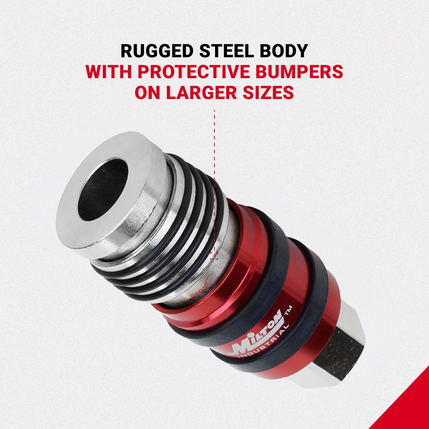 G-Style Universal Safety Exhaust Industrial Coupler, 1/2