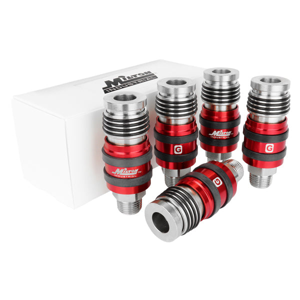 G-Style Universal Safety Exhaust Industrial Coupler, 1/2
