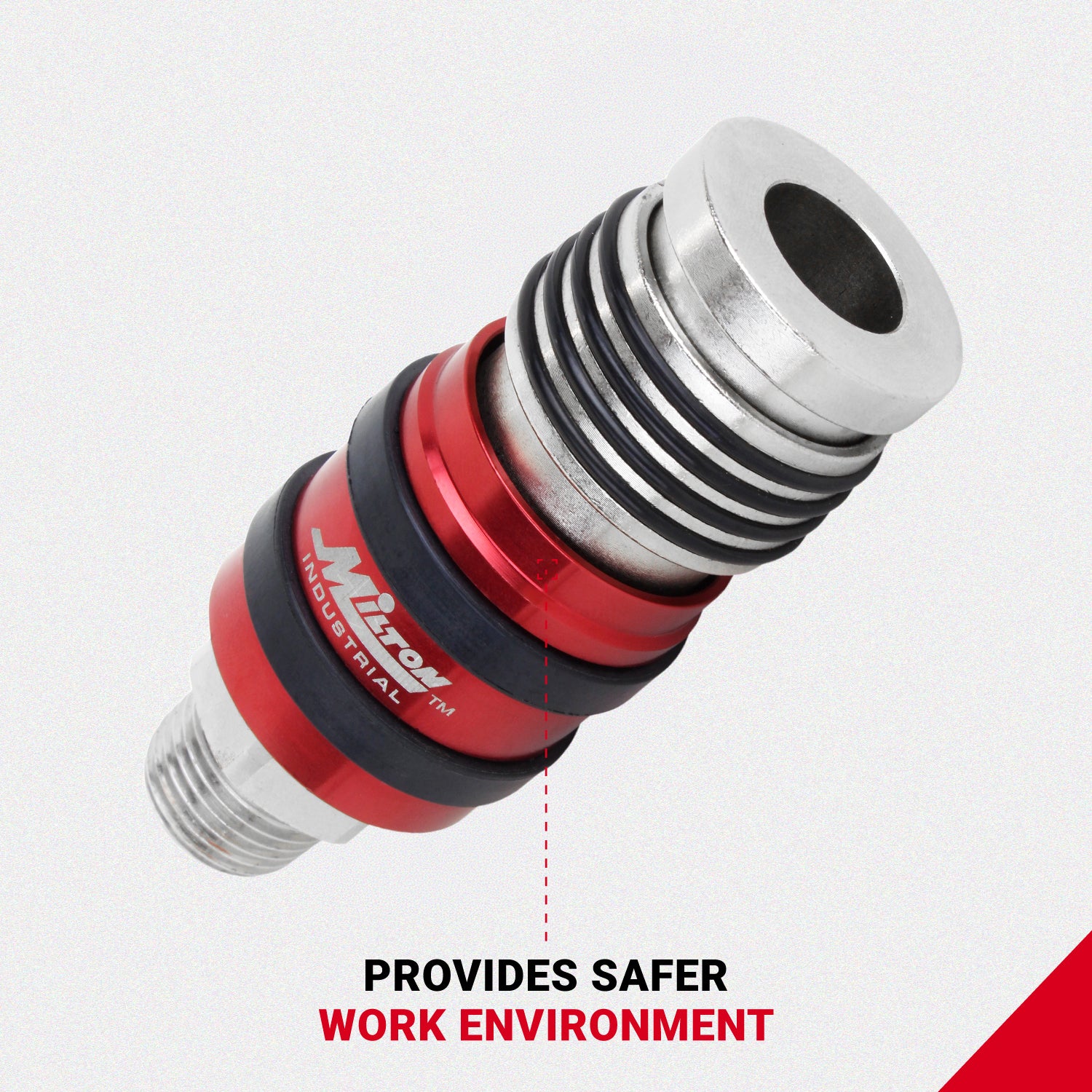G-Style Universal Safety Exhaust Industrial Coupler, 1/2