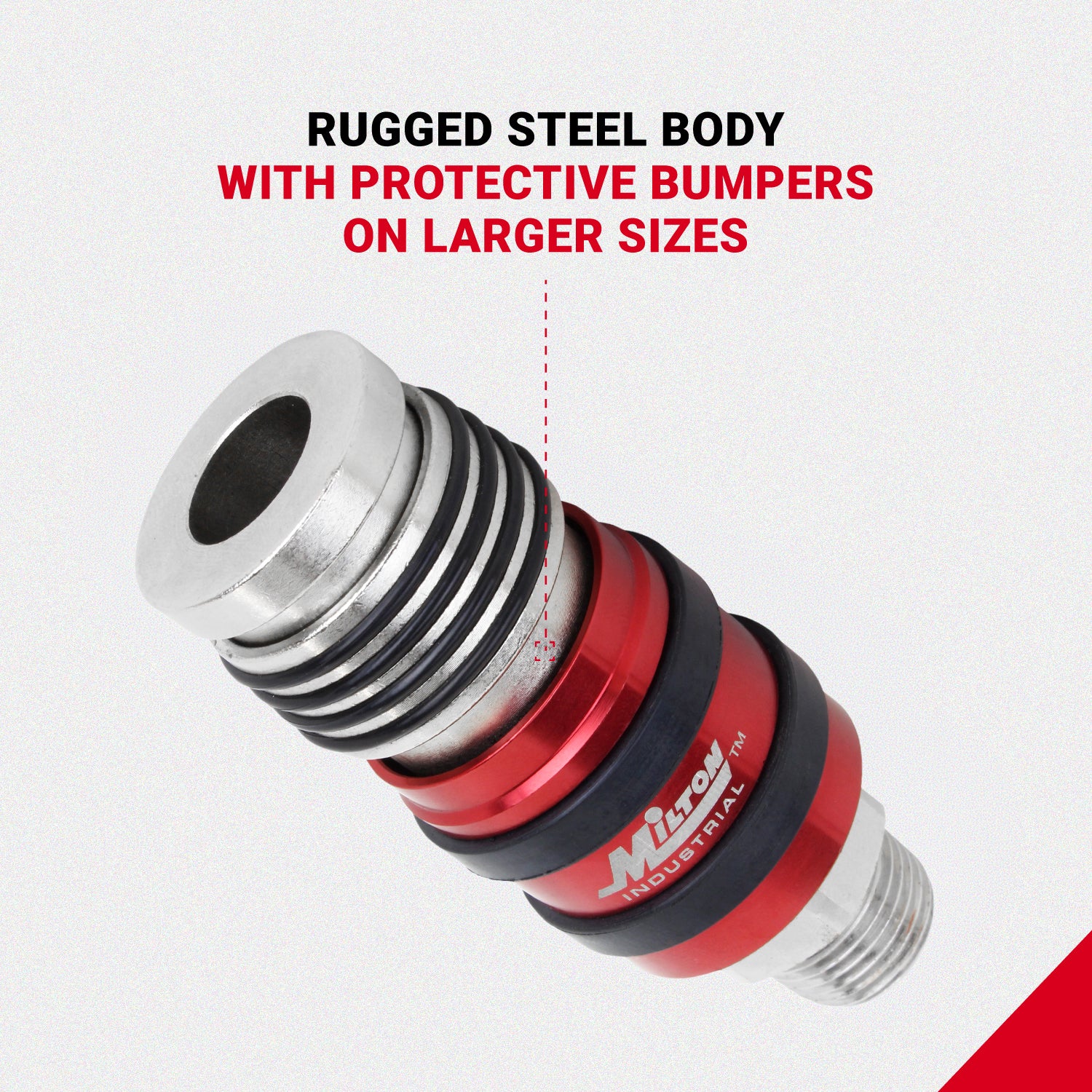 G-Style Universal Safety Exhaust Industrial Coupler, 1/2