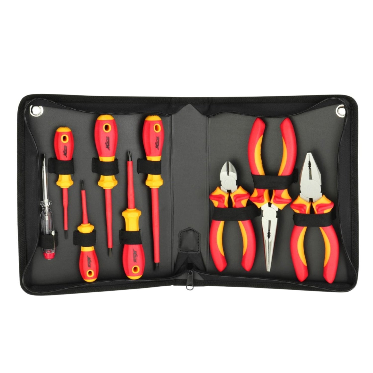 Milton® 9-Piece Insulated Pliers and Screwdrivers Tool Set, Rated 1000V (EV02)