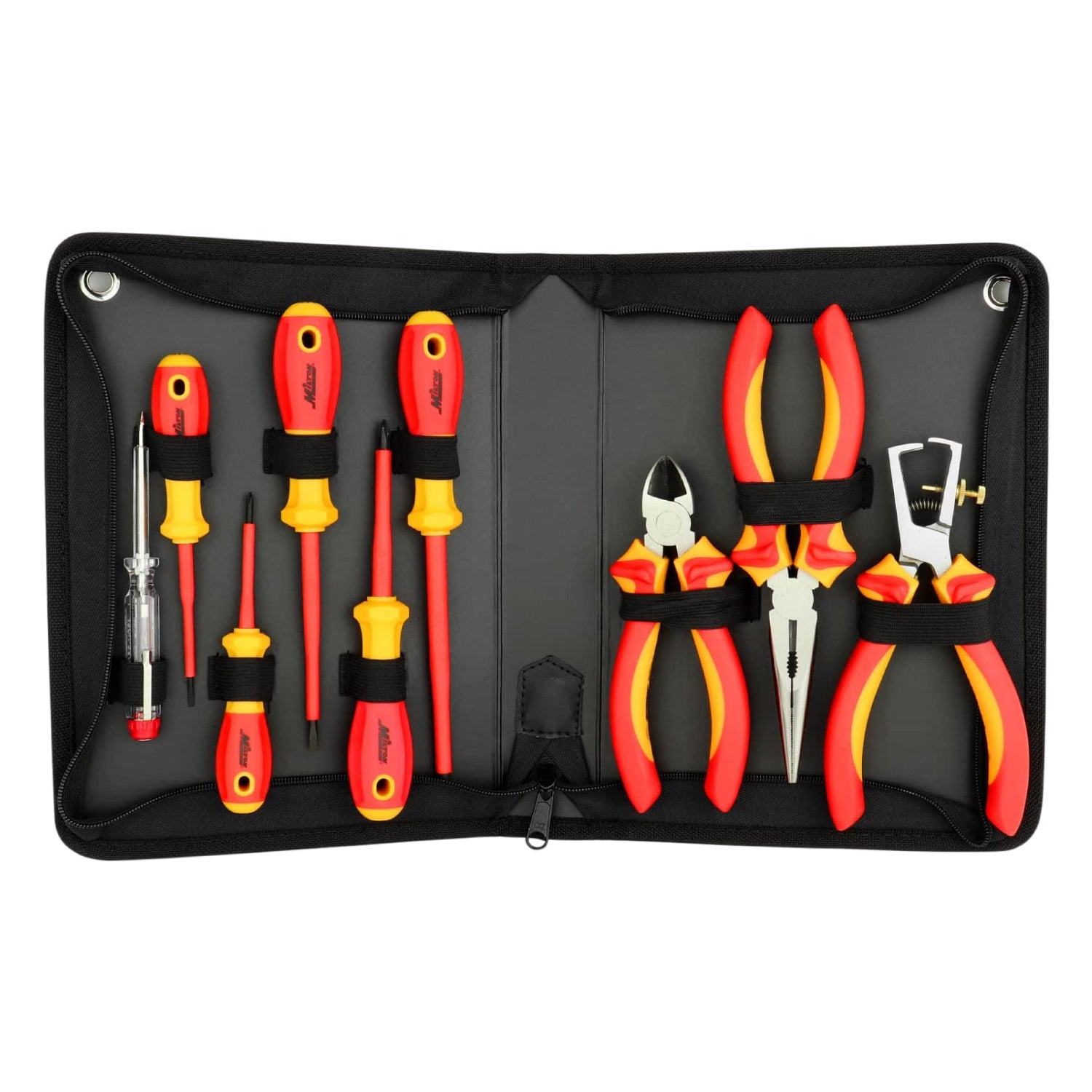 Milton® 9-Piece Insulated Pliers and Screwdrivers Tool Set, Rated 1000V (EV01)