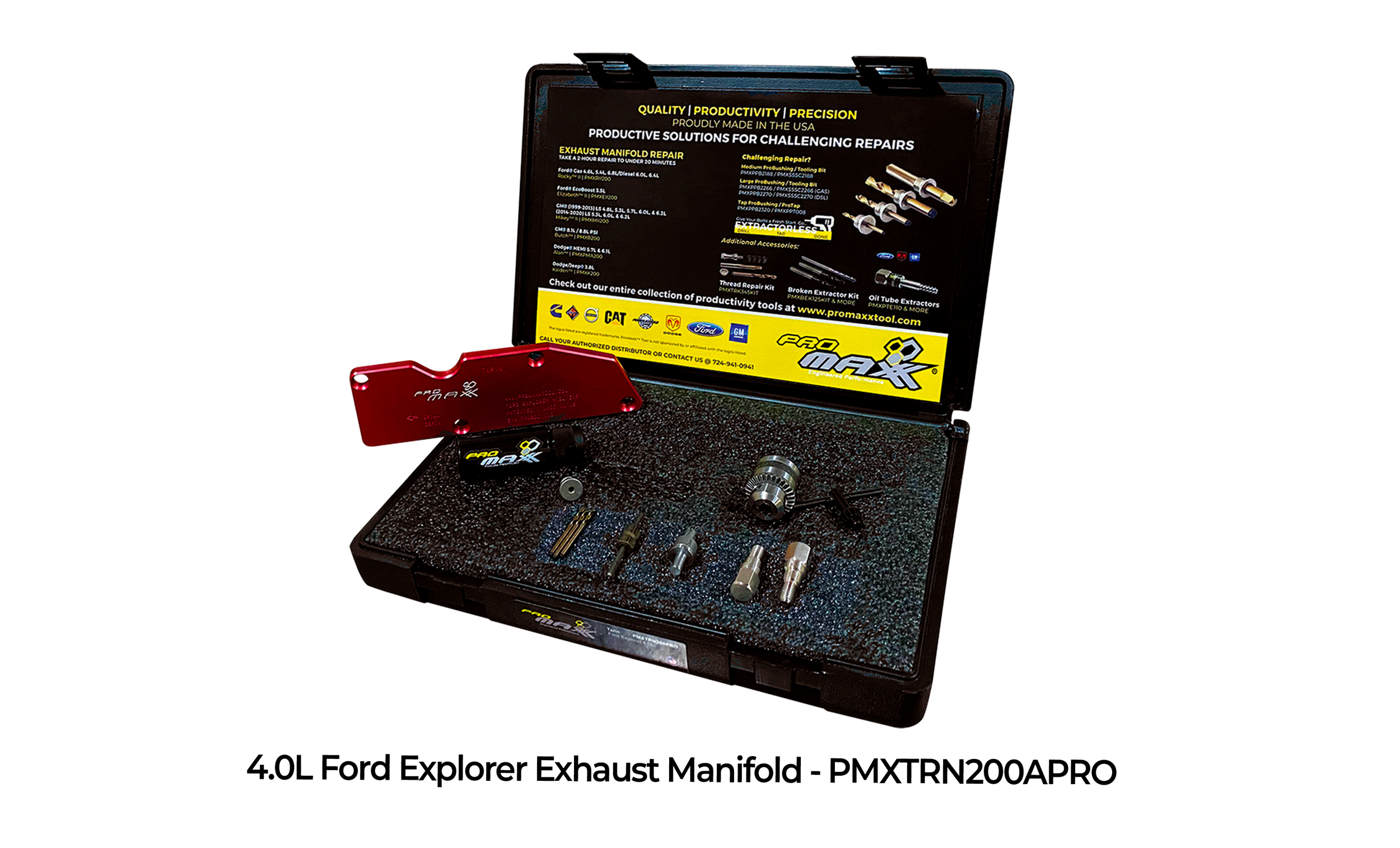 Ford 4.0L Explorer Exhaust Manifold Broken Bolt Repair Kit - Tarin