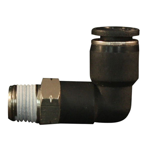 1/2" MNPT 3/8" OD Push-to-Connect Swivel Elbow