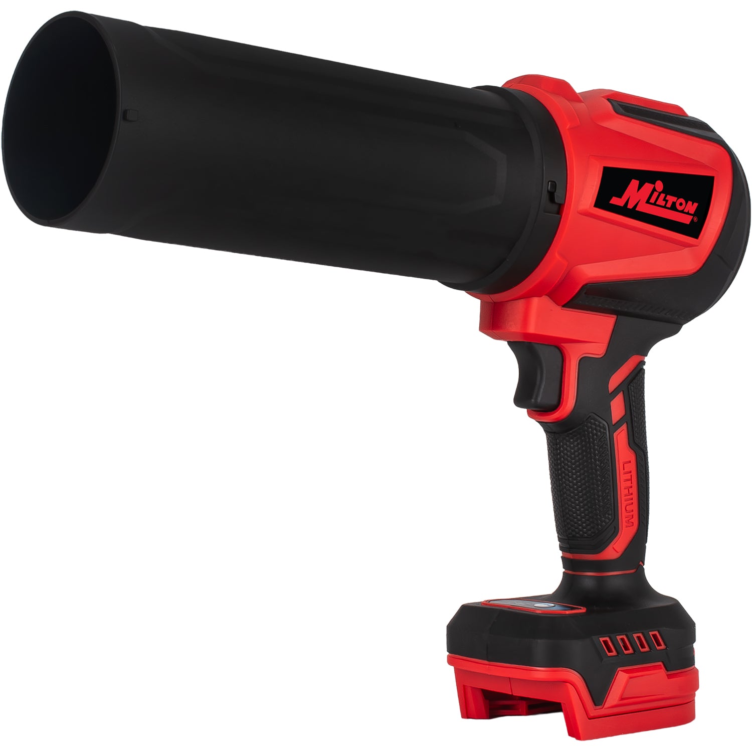 MILTON INDUSTRIES (R) High-Powered Cordless Blower & Vacuum – Handheld Jet Blower, 3-Speed Brushless Motor, 2300g Wind Force, Compatible with Milwaukee® 18–21V Battery