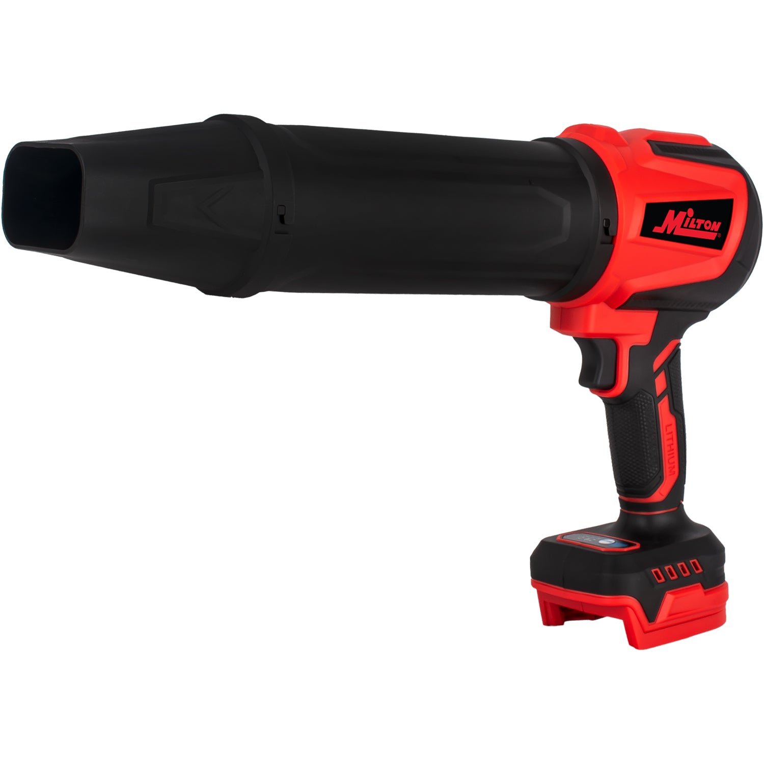 MILTON INDUSTRIES (R) High-Powered Cordless Blower & Vacuum – Handheld Jet Blower, 3-Speed Brushless Motor, 2300g Wind Force, Compatible with Milwaukee® 18–21V Battery