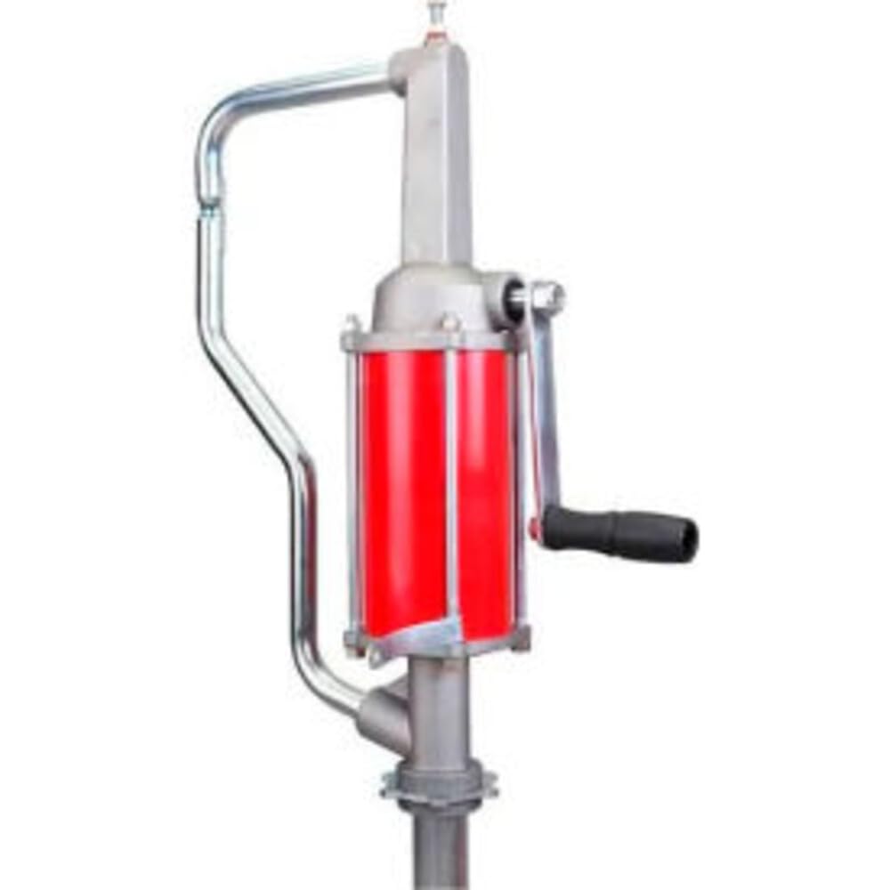 Action Pump QS-1 Pro-Lube Hand Operated Drum Pump, Rotary Action, Max Pressure 10 psi, Max Viscosity 2000 SSU, Inlet Size 3/4 In FNPT, Outlet Size 1/2 In FNPT, For Use On 15 to 55 gal. Drums, Black