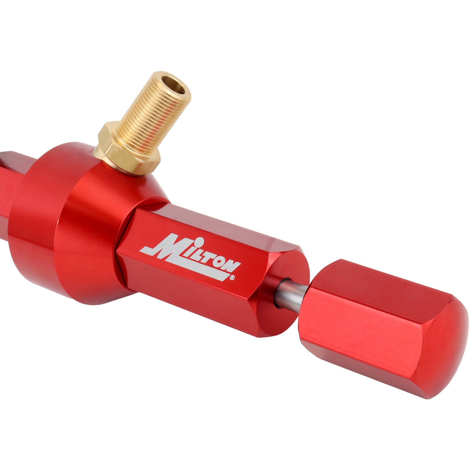 Large Bore Valve Core Removal Tool – Full-Bore Inflator/Deflator with Clip-On Chuck & 360° Swivel Air Inlet