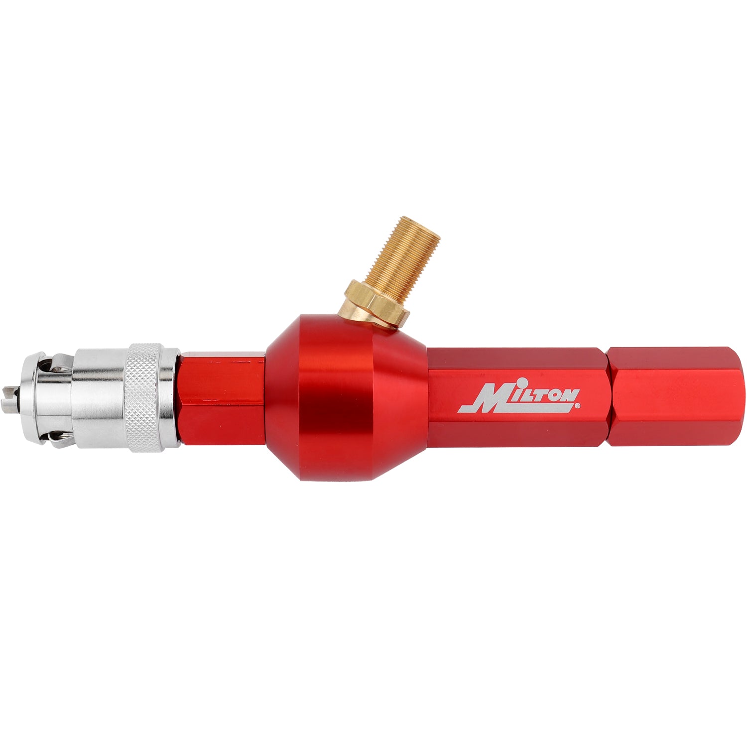 Large Bore Locking Valve Core Removal Tool – Full-Bore Inflator/Deflator with 360° Swivel Air Inlet