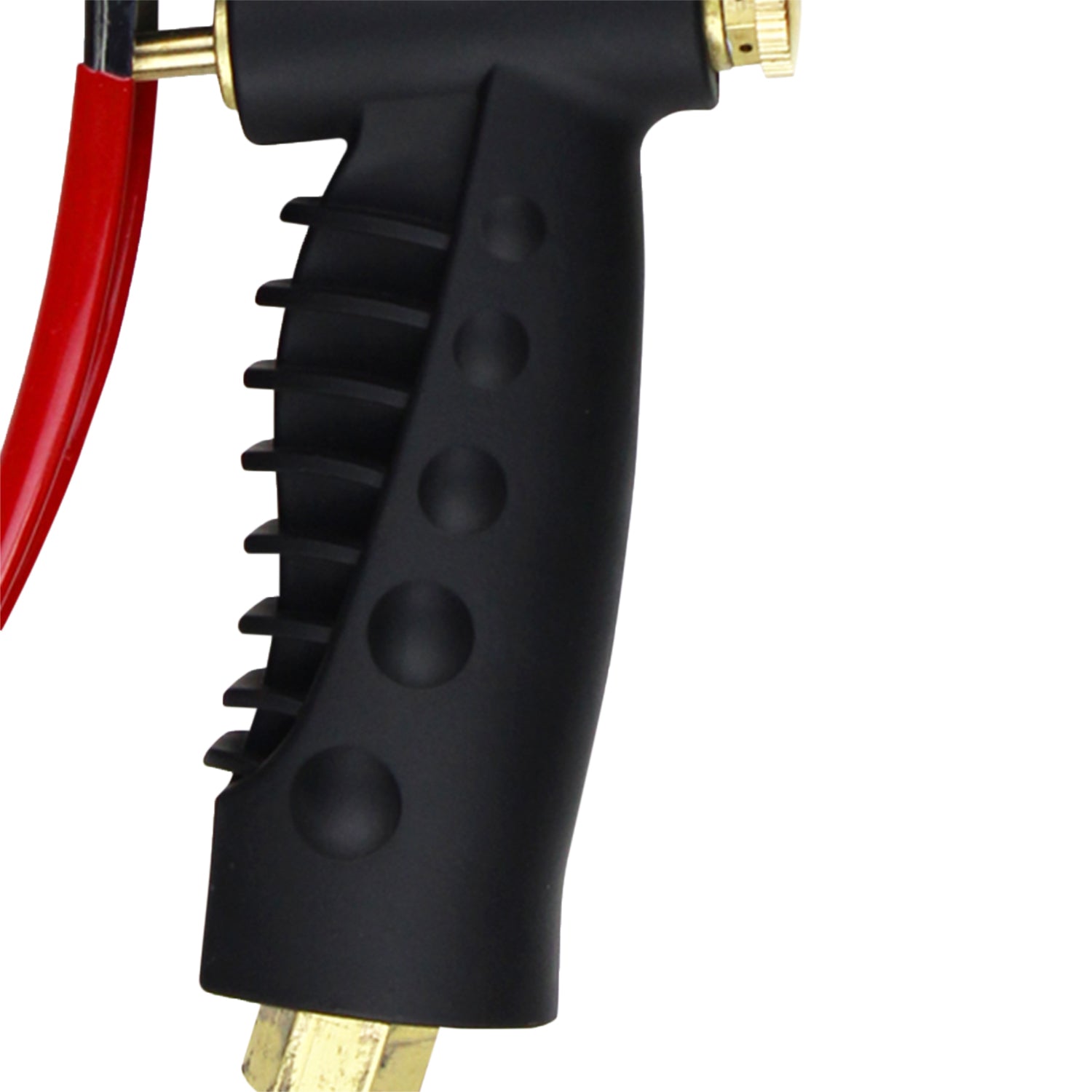 Pro Analog Tire Inflator/Pressure Pistol Grip Gauge, Ball Foot Air Chuck w/Clip, 36