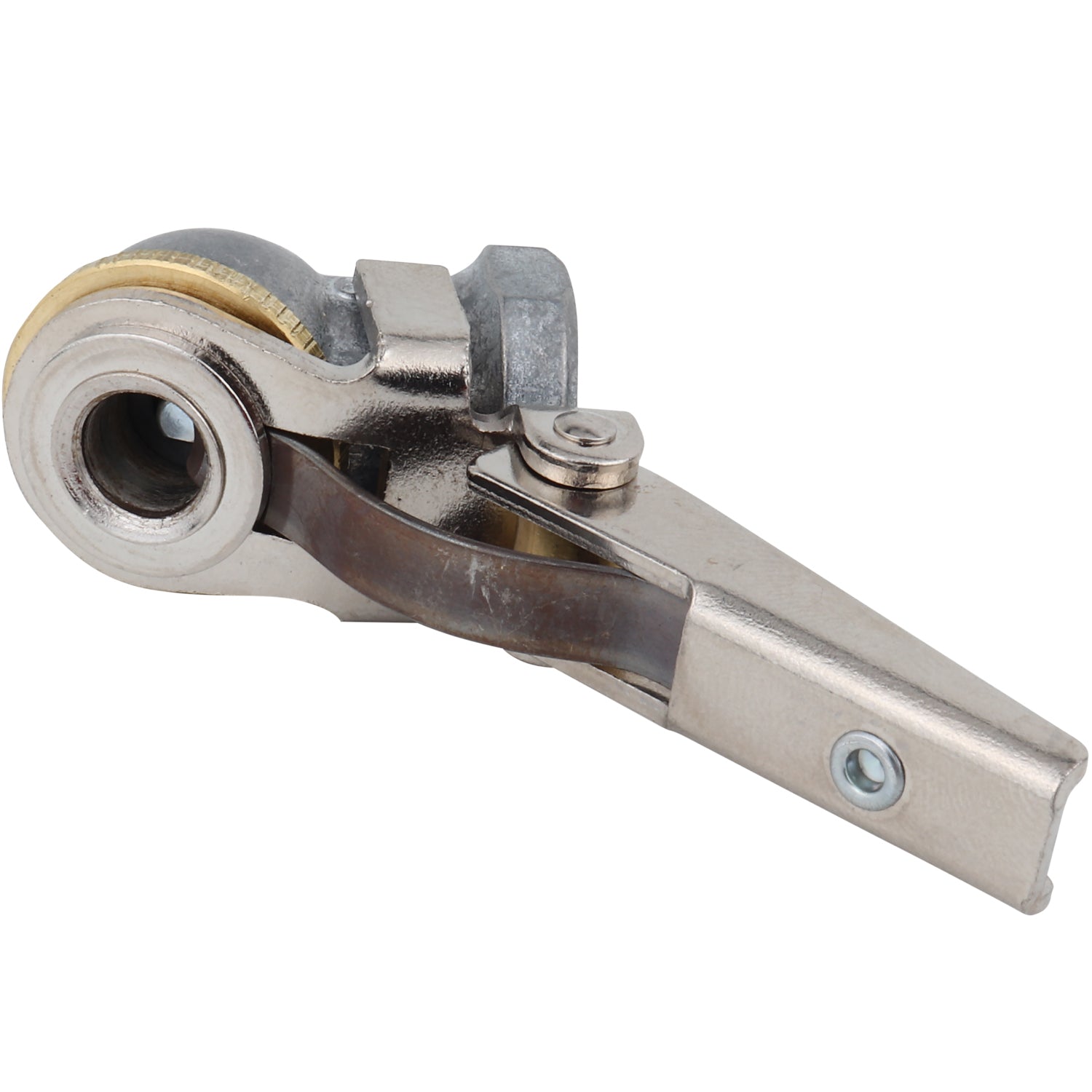 Closed Ball Single-Head Locking Air Chuck w/Grip, 1/4