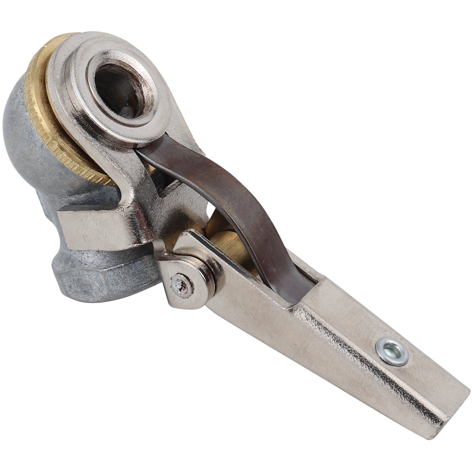 Closed Ball Air Chuck with Safety Clip-on Grip, 1/4