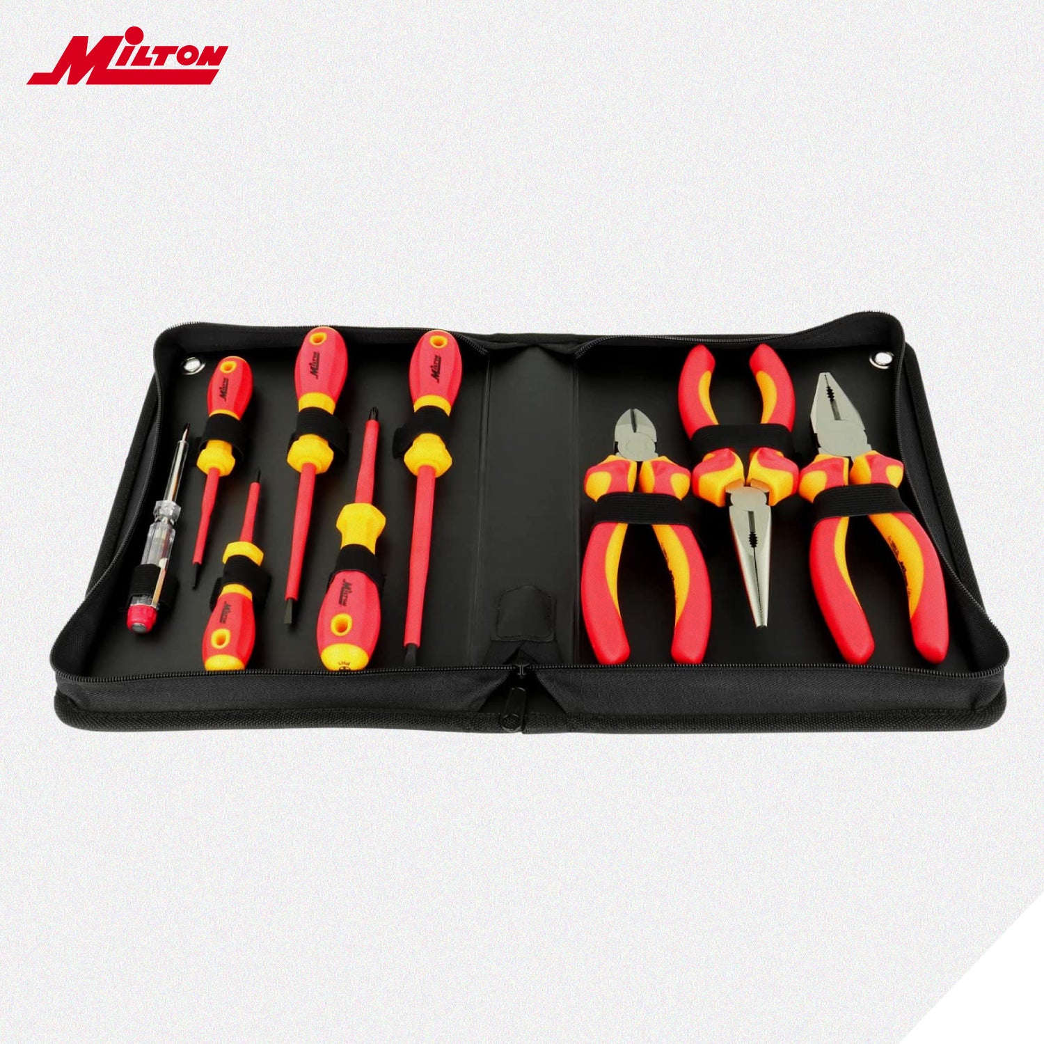 Milton® 9-Piece Insulated Pliers and Screwdrivers Tool Set, Rated 1000V (EV02)