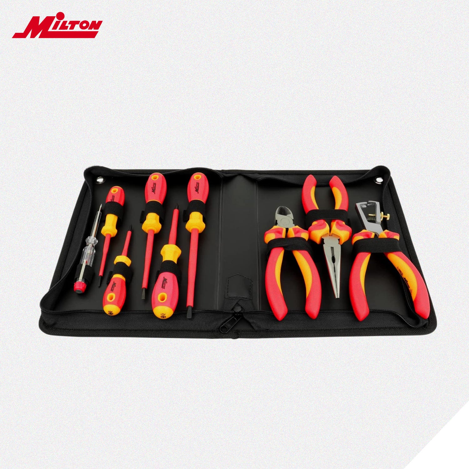 Milton® 9-Piece Insulated Pliers and Screwdrivers Tool Set, Rated 1000V (EV01)