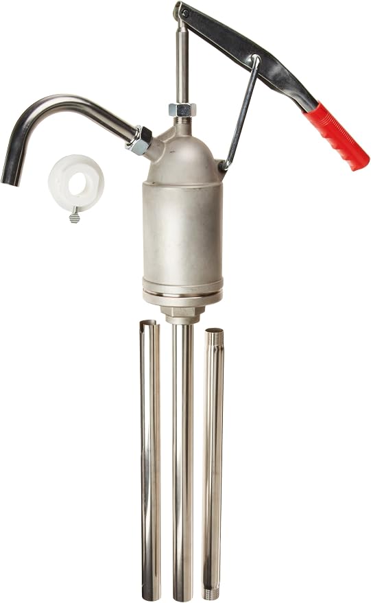 Action Pump Hand Drum Pump, Stainless Steel,3/4In OD 5500-1 Each