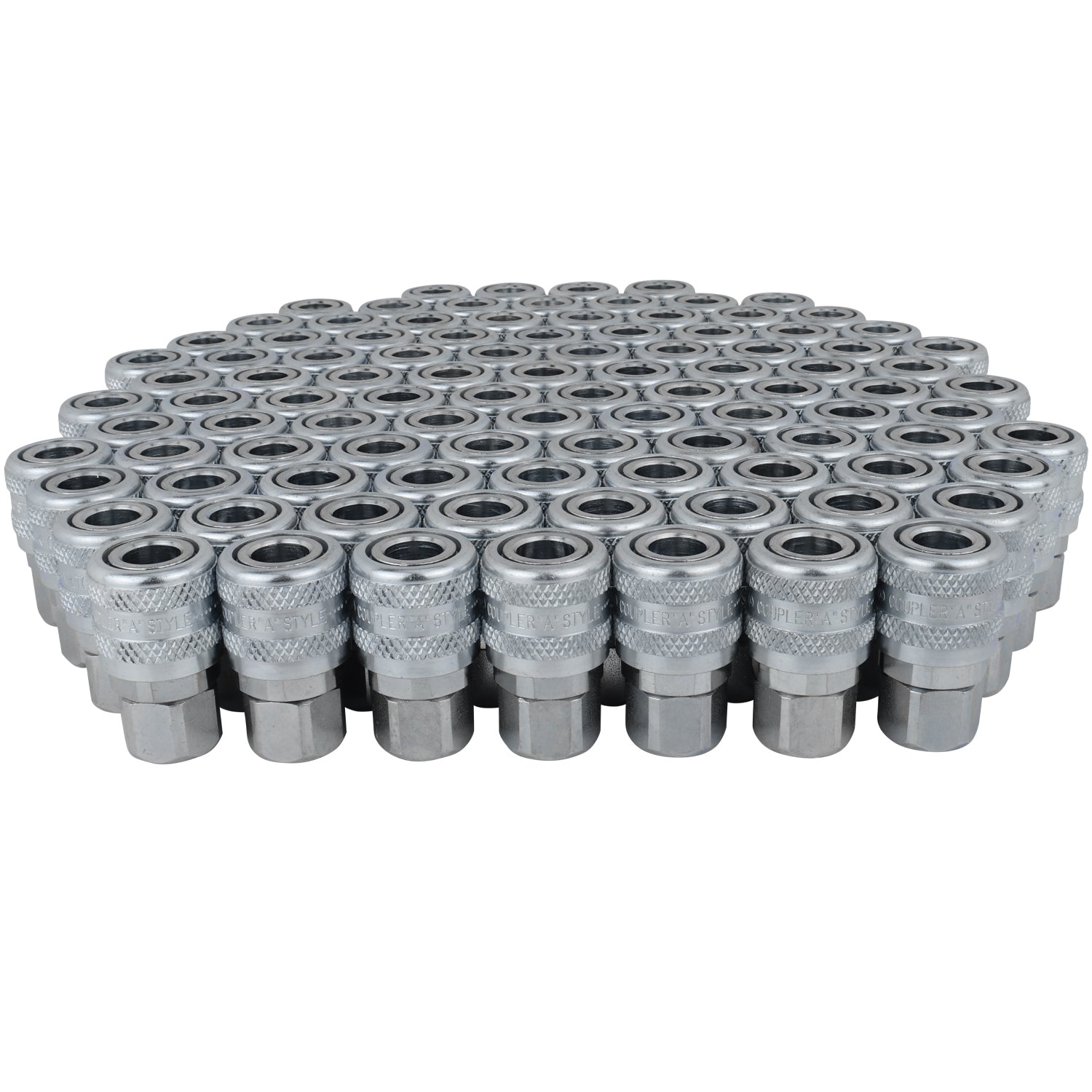 Air Coupler Fitting, A-Style (ARO 210) Air Quick Connect Couplers, 1/4