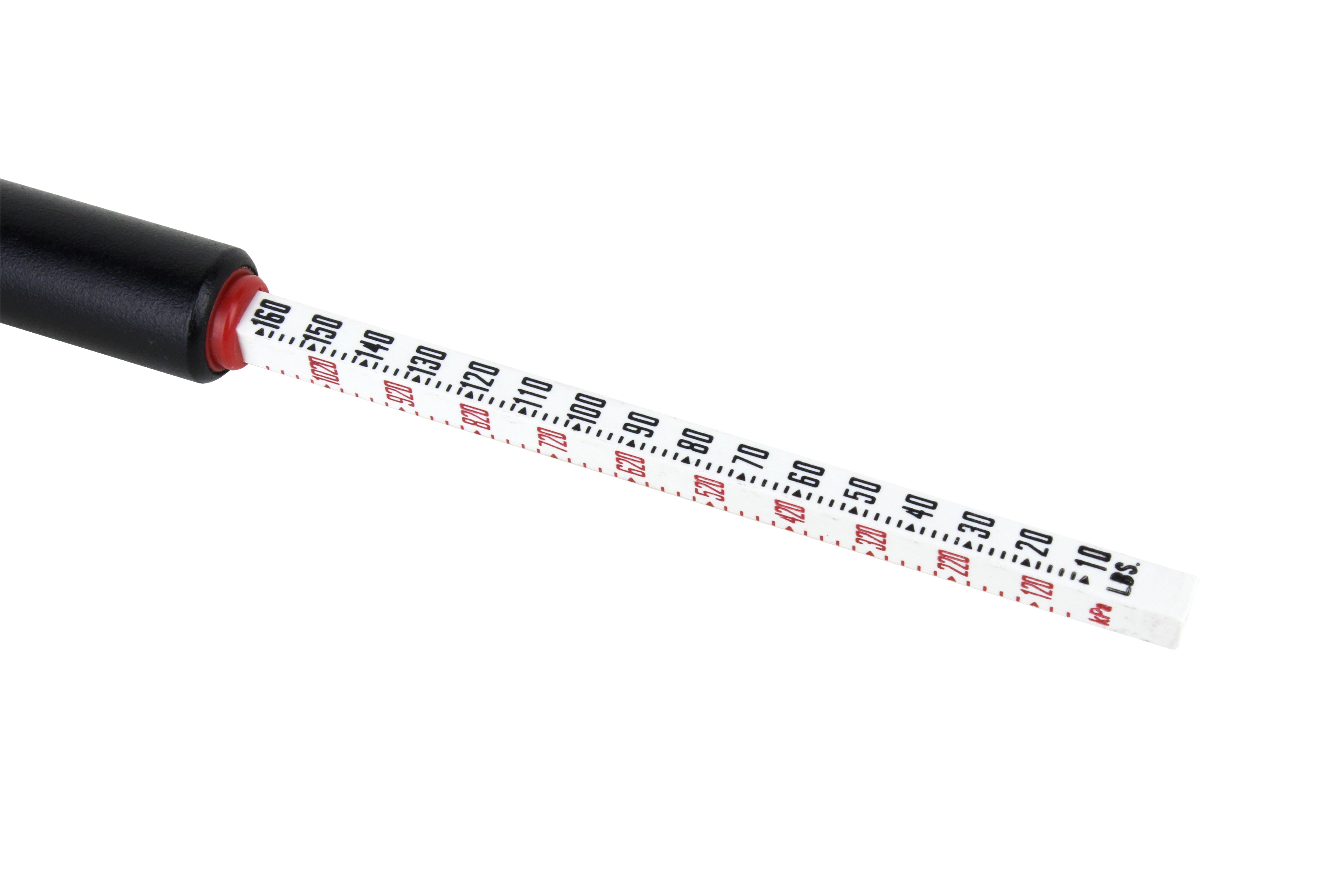 Dual Foot Straight Lock-On Chuck Service Gauge, Matte Black Poly Finish -13