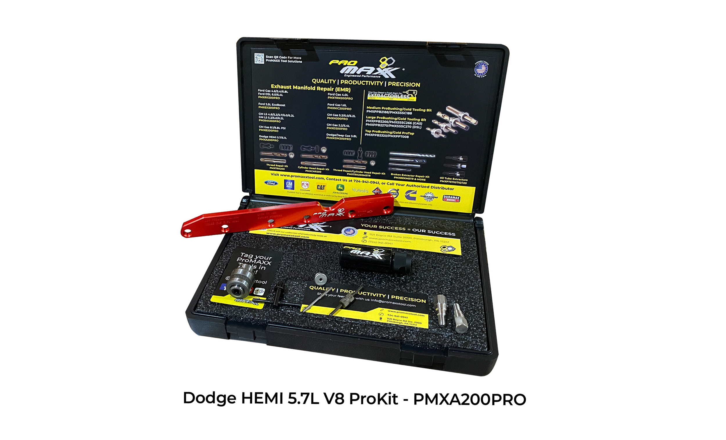 Dodge HEMI 5.7L V8 and 6.1L Exhaust Manifold Broken Bolt Repair Kit - Alan