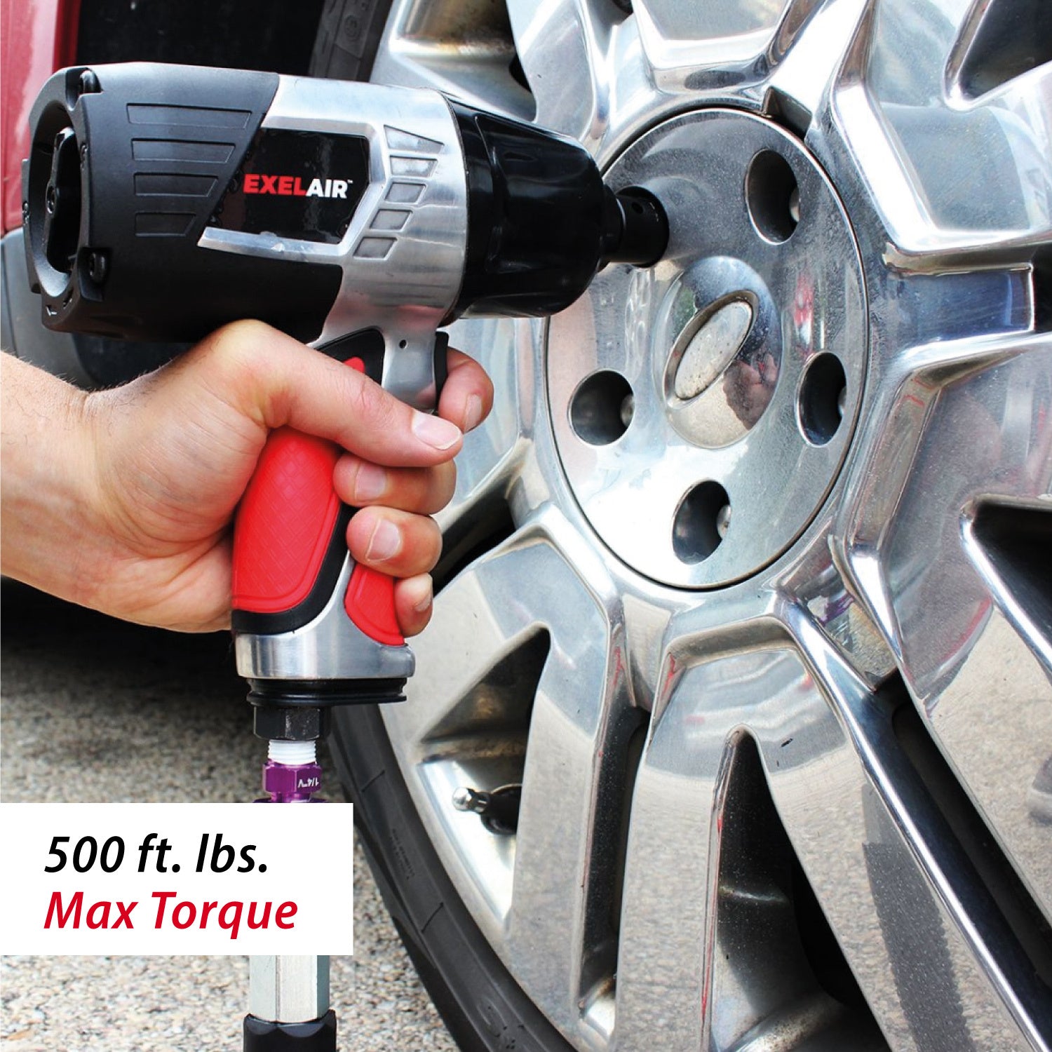 EXELAIR® Pro Air Tool Kit, 50-Piece, Ultimate Air Compressor Accessories