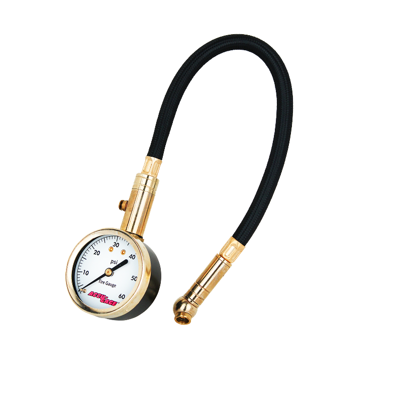 ACCU-GAGE® by Milton® Dial Tire Pressure Gauge with Swivel Angle Air C
