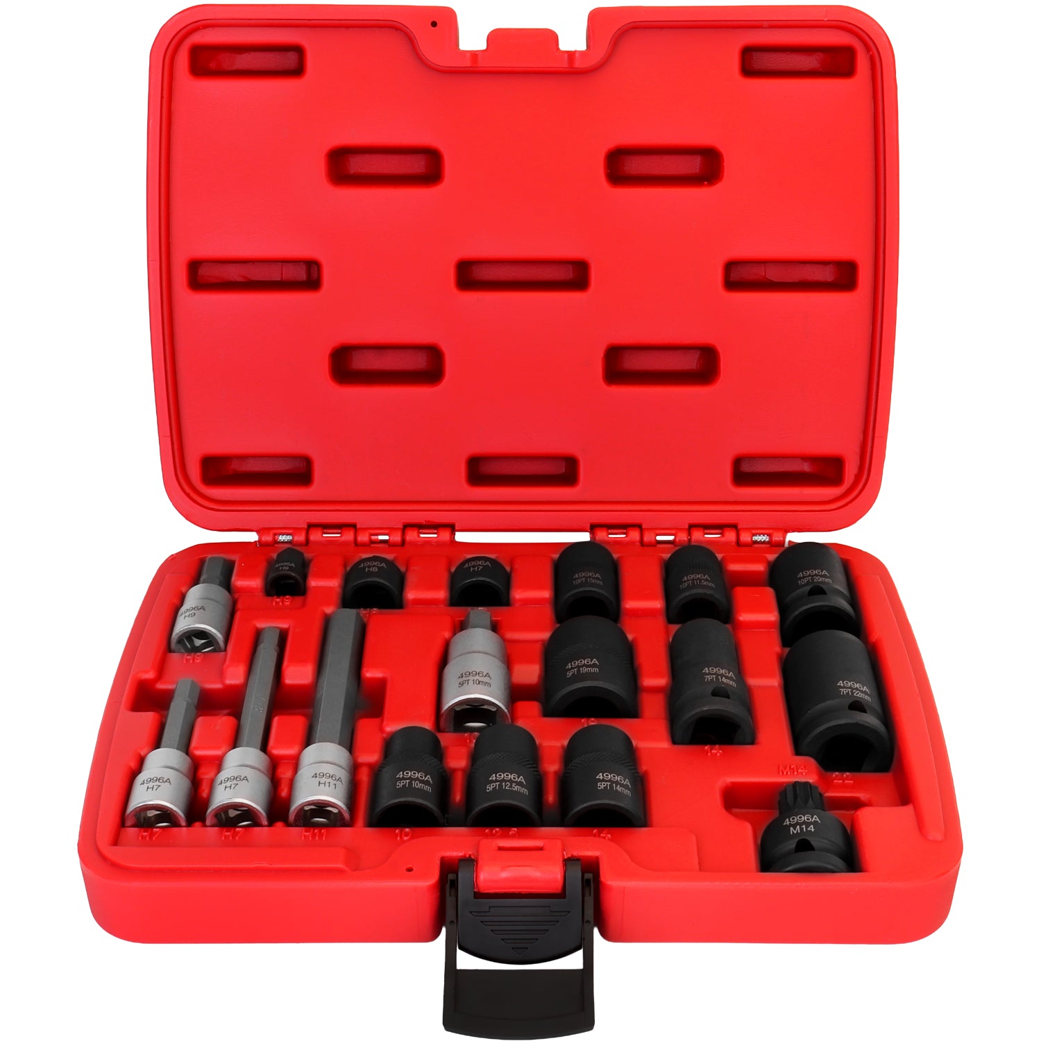 18 Piece Foreign and Domestic Brake Caliper Socket Kit