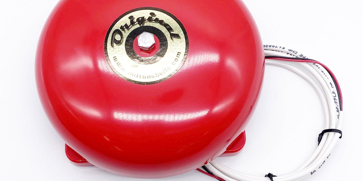 Low-Voltage Red Bell for Driveway Alarm Kits – Loud Signal Enhancement