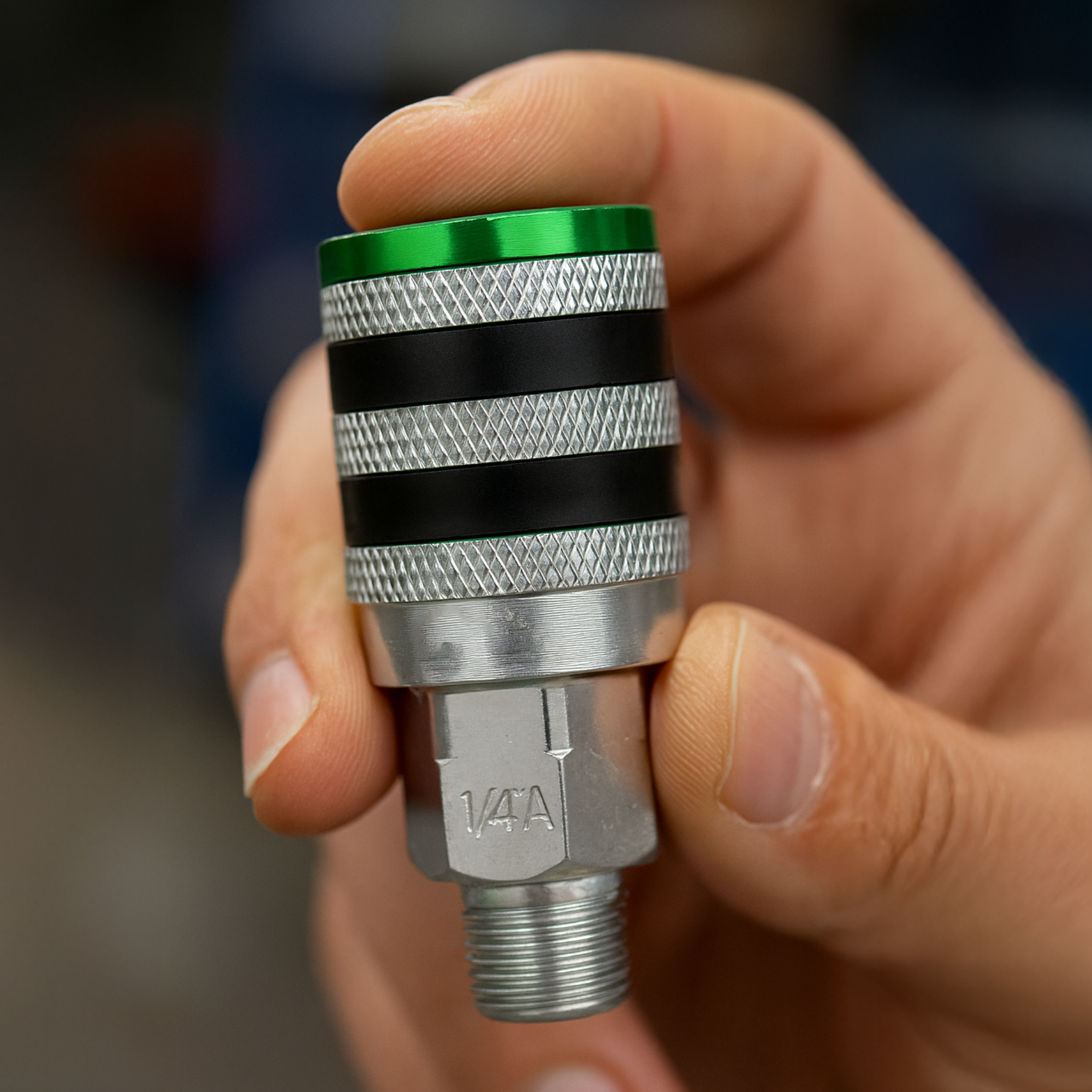 Colorfit Coupler & Plug Kit with Rubber Bumpers, A-Style, 14-Pieces