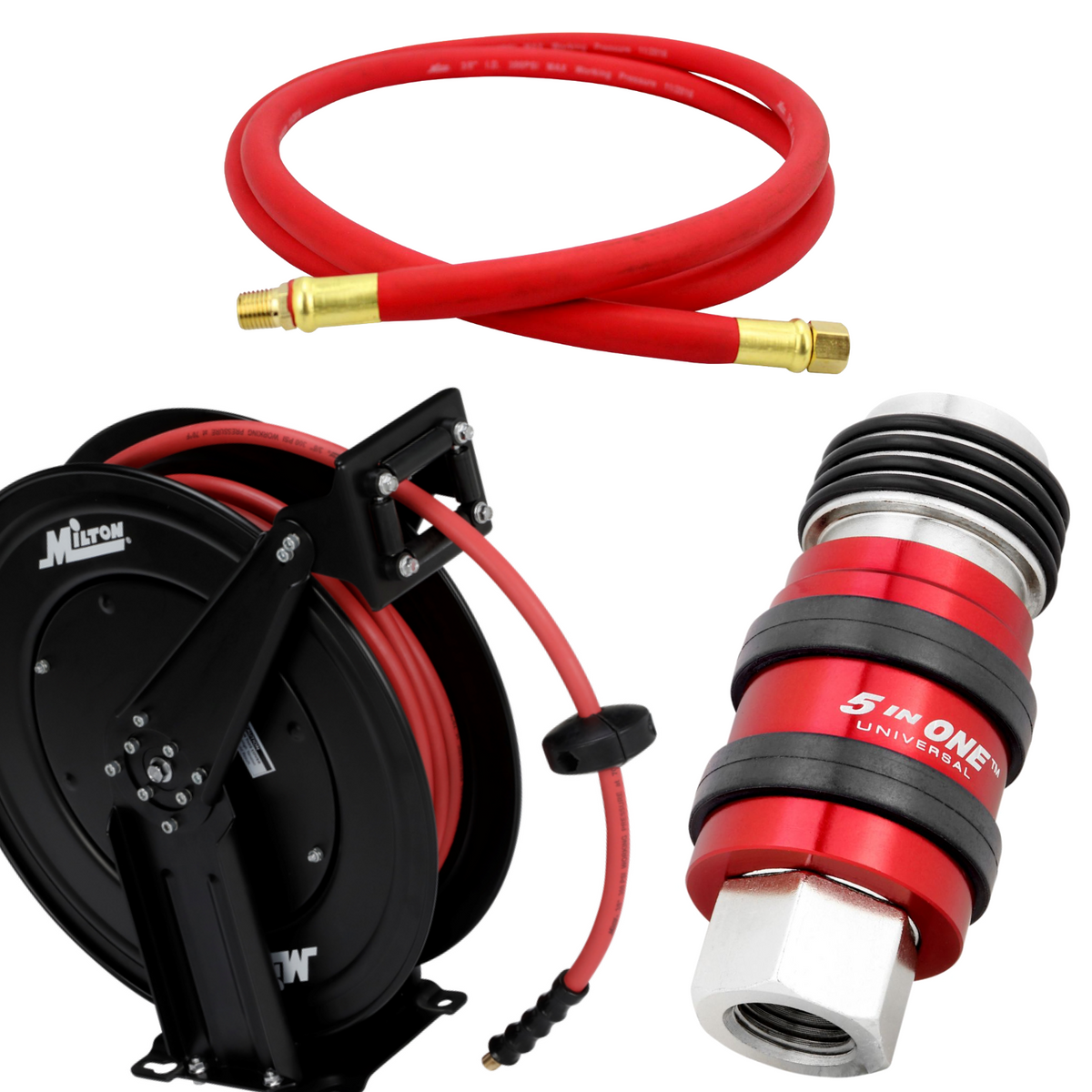 thumbnail image 2 of Milton Industries, Inc. 30 Inch 1/4 In. ID Snubber Hose S-680 - The 2 of 14