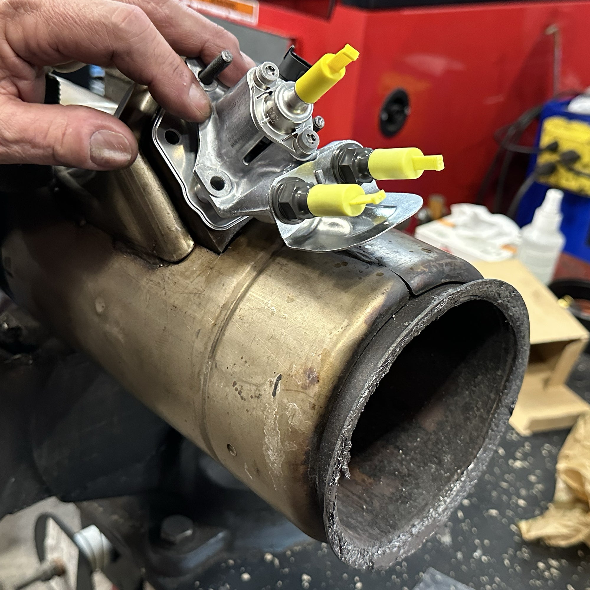 Fix Diesel DEF Doser Decomp Reactor Tube Bolt Cummins & More
