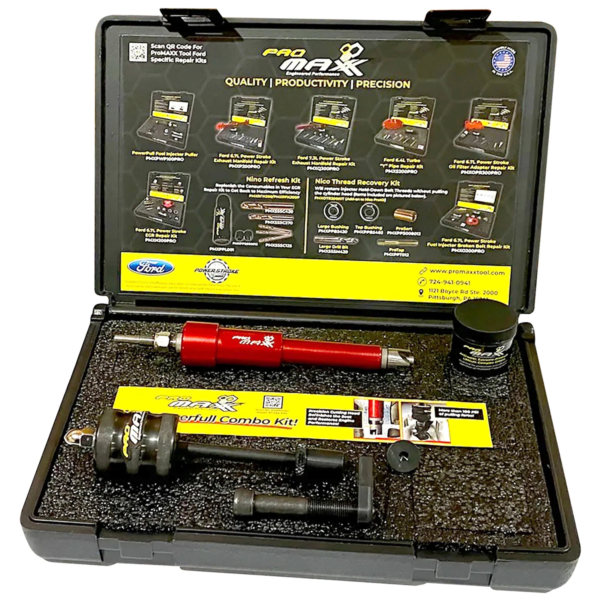 GM Duramax L5P Fuel Injector Seal & Puller Combo Kit