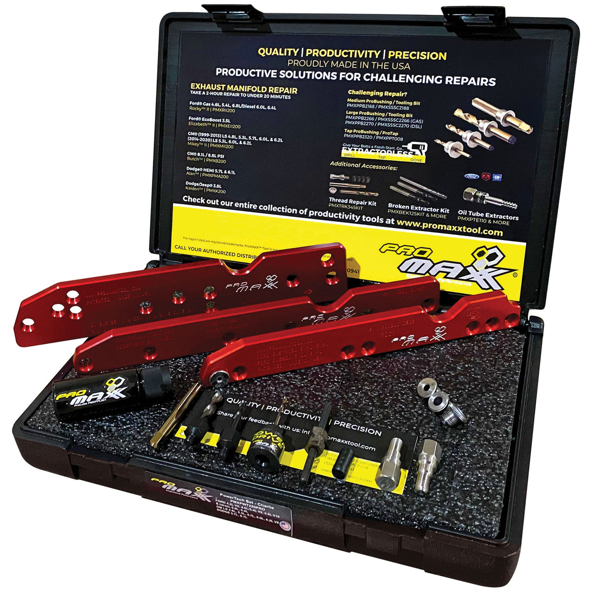 Exhaust Manifold Broken Bolt Repair Kit Ford, Dodge, Ram, Jeep, GM ...