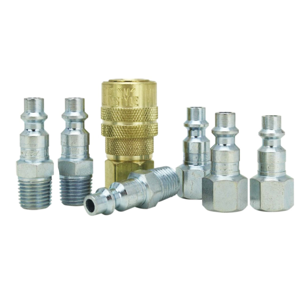 Kit De Raccords Milton S-210 12 Pièces (coupler/plug) M-STYLE 1/4 NPT - Neuf Scellé
