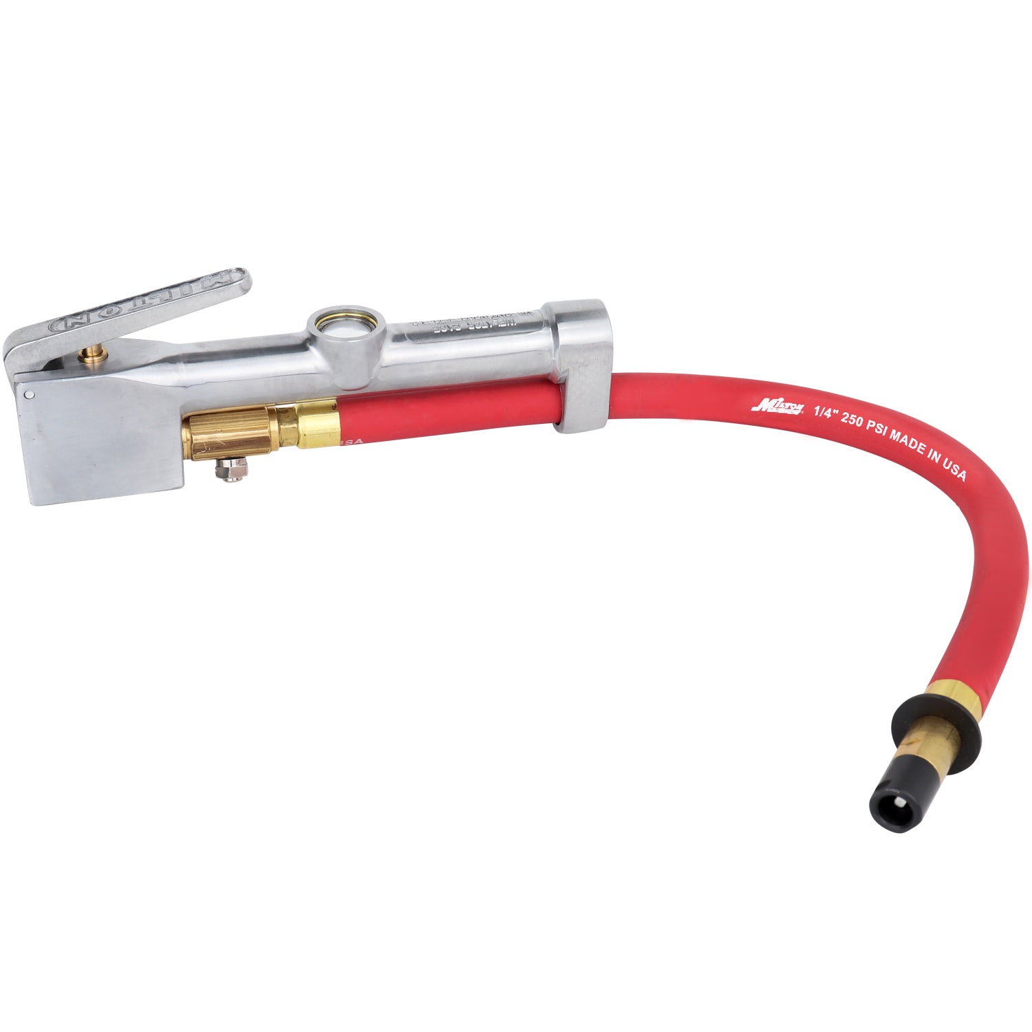 Straight Head Air Chuck Inflator Gauge