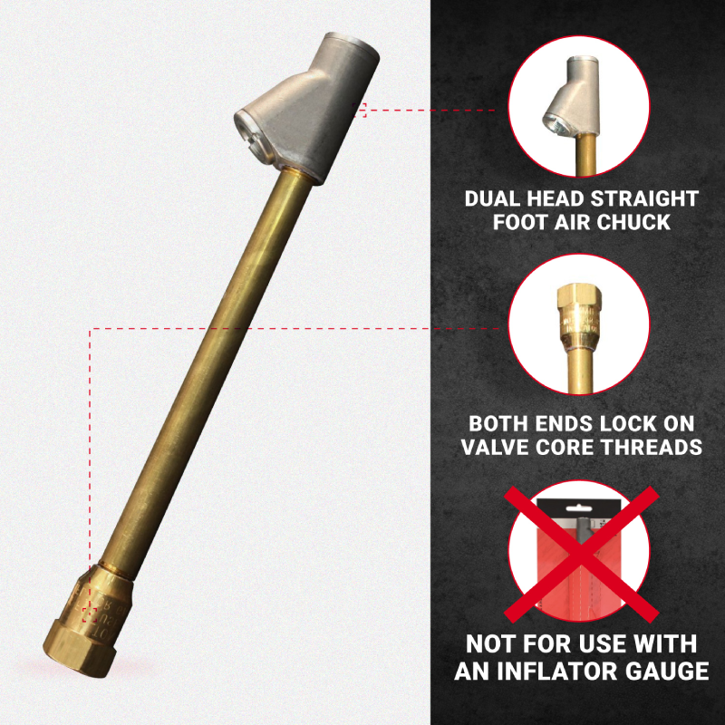 2 Way Connection Air Chuck Set-1/4 Inch Female NPT Closed Ball - Foto 13