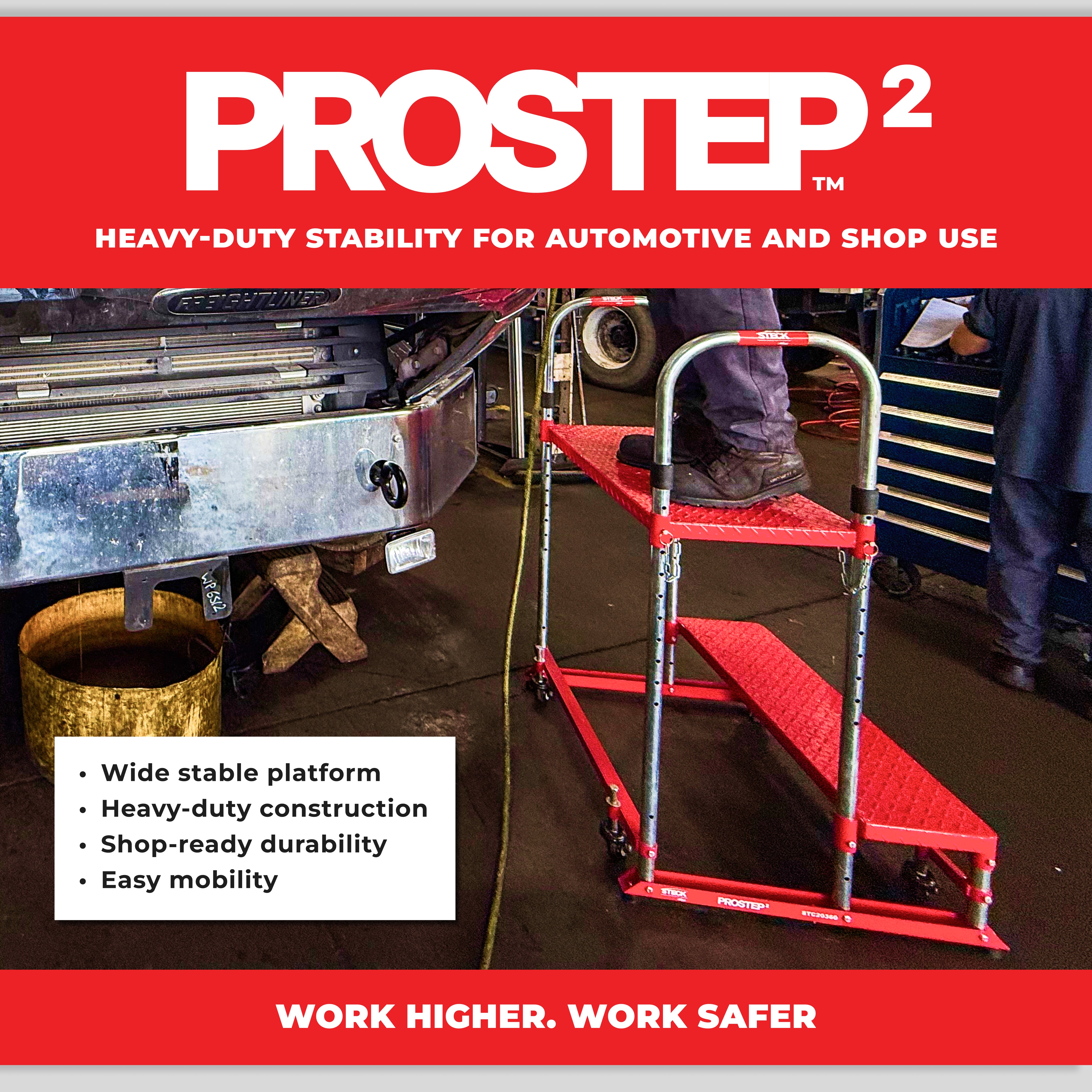ProStep™ 2 Heavy-Duty Shop Step Platform