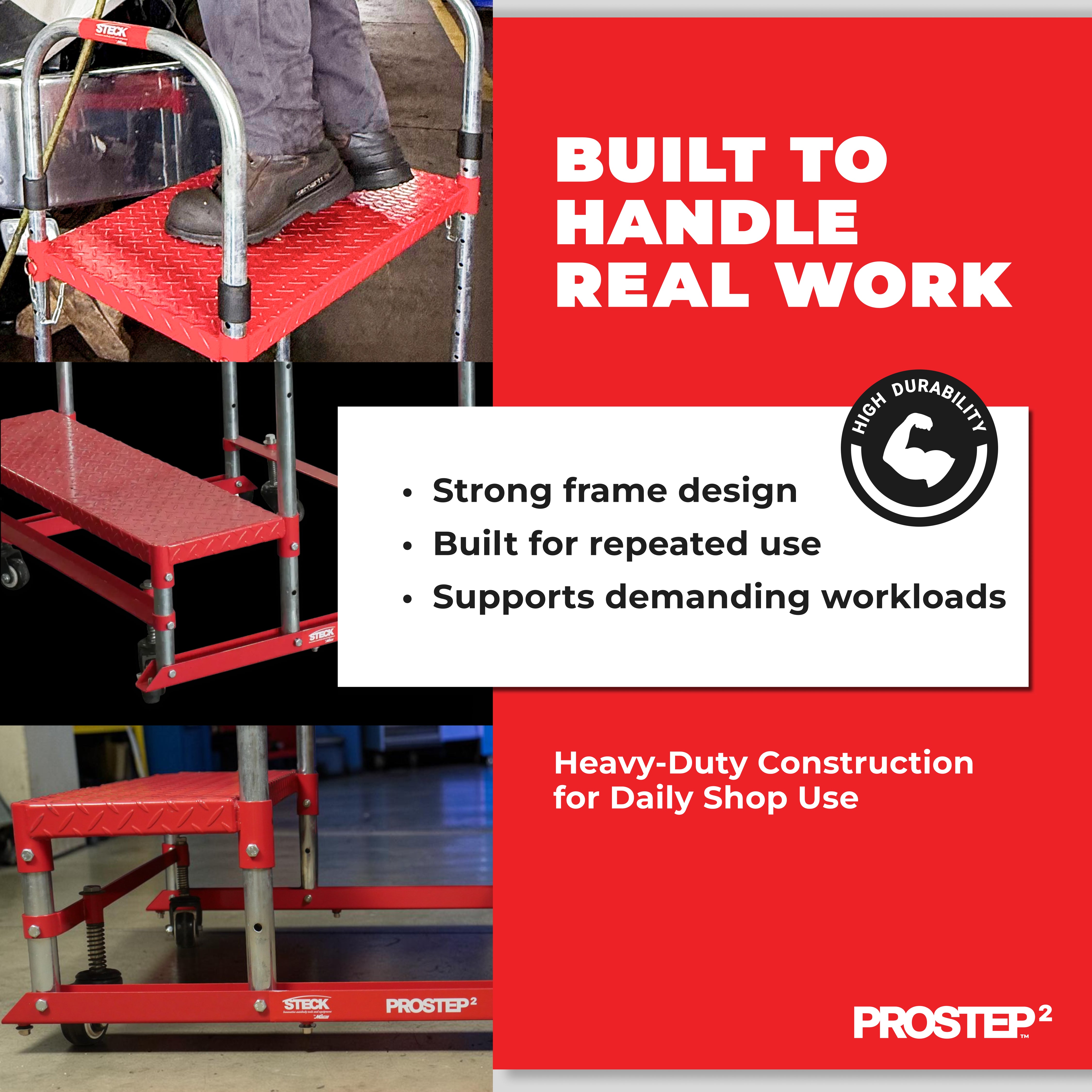 ProStep™ 2 Heavy-Duty Shop Step Platform